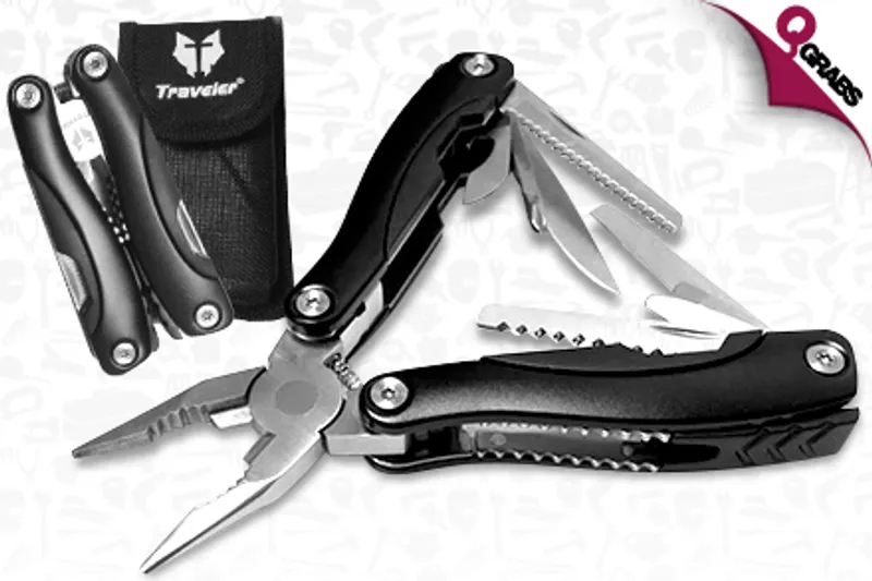 From QR25 Get the Job Done with a 9-in-1 Multi-Tool! (Up to QR198 Value)